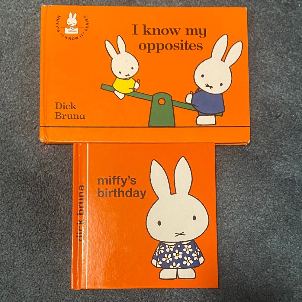 Lot of 2 Miffy Books